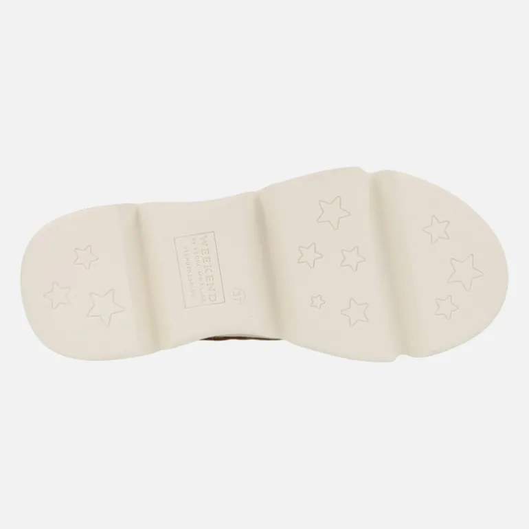 Sandalias de piel con cierre de velcro Picerno