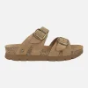 Sandalias de piel con hebillas Shirley