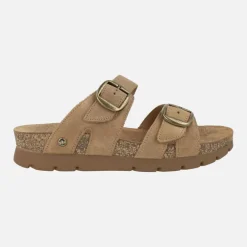 Sandalias de piel con hebillas Shirley