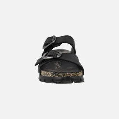 Sandalias de piel con hebillas Shirley