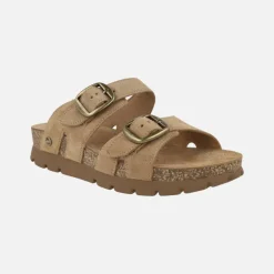 Sandalias de piel con hebillas Shirley