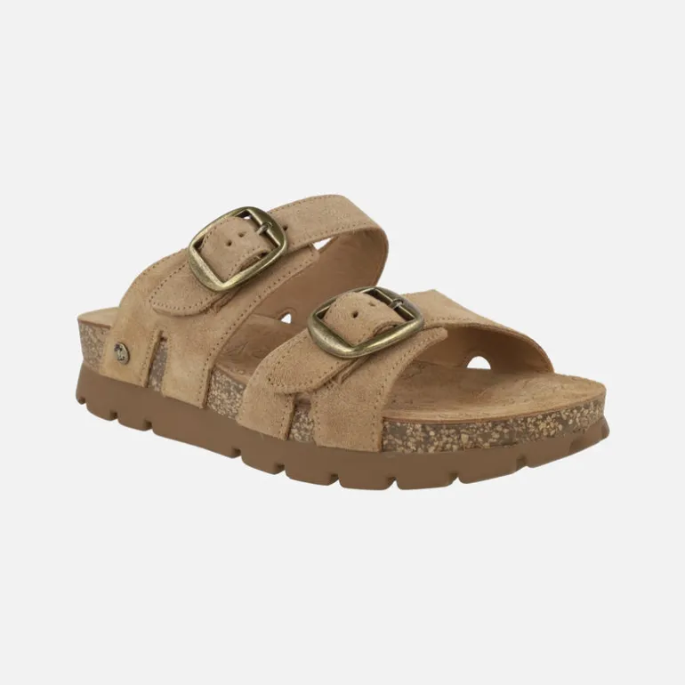 Sandalias de piel con hebillas Shirley