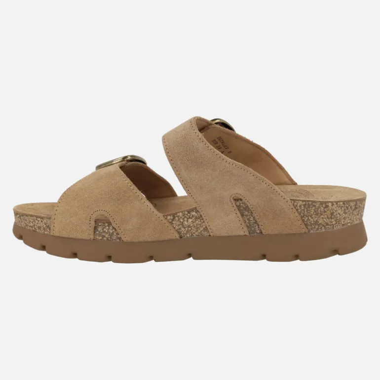 Sandalias de piel con hebillas Shirley