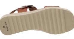 Sandalias de piel con piso de esparto Tiziana