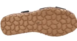 Sandalias de piel con platafoma de rafia Tiziana
