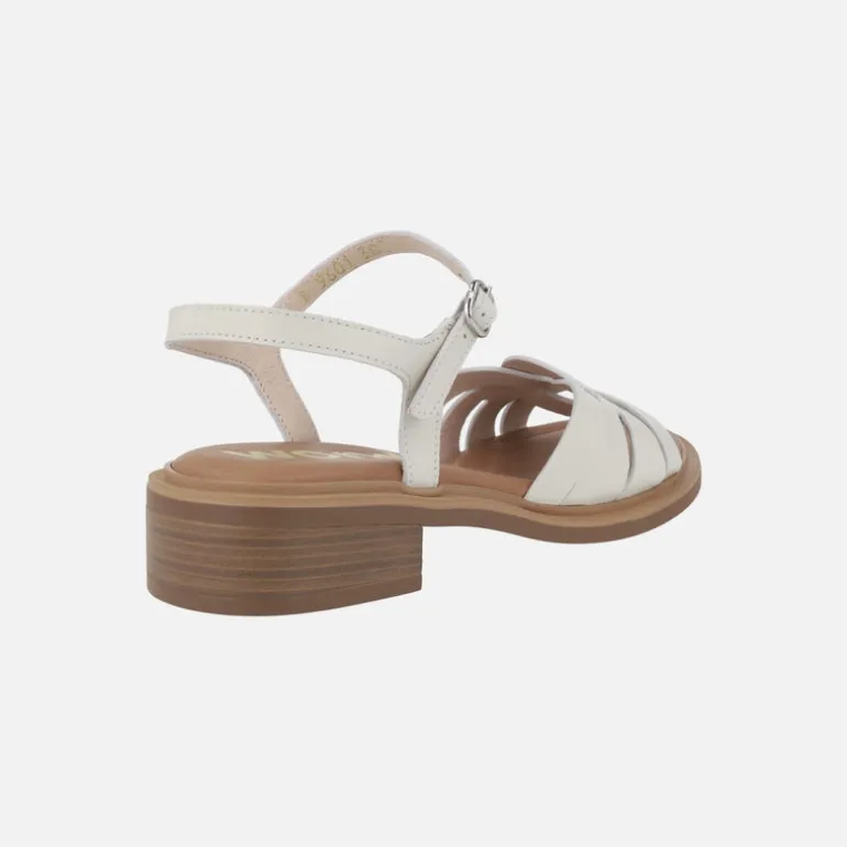 Sandalias de piel con pulsera al tobillo Giovanna
