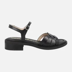 Sandalias de piel con pulsera al tobillo Giovanna