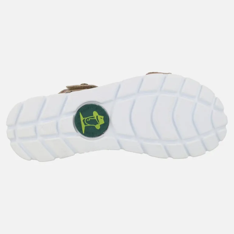 Sandalias de piel estampadas Selma Tropical