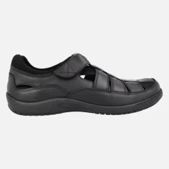 Sandalias de piel para hombre Meridian basics