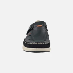 Sandalias de piel para hombre Kai con cierre de velcro