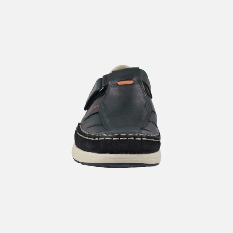 Sandalias de piel para hombre Kai con cierre de velcro