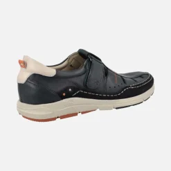 Sandalias de piel para hombre Kai con cierre de velcro