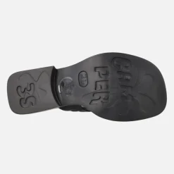 Sandalias de piel para mujer con tacón bajo Dana