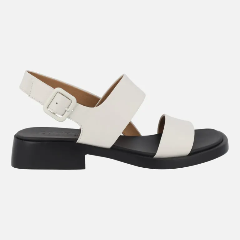 Sandalias de piel para mujer con tacón bajo Dana