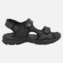 Sandalias de piel Salton con forro de lycra y cierre de velcro