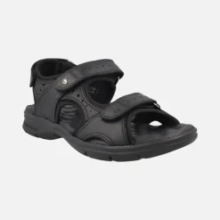 Sandalias de piel Salton con forro de lycra y cierre de velcro