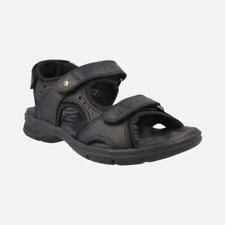 Sandalias de piel Salton con forro de lycra y cierre de velcro
