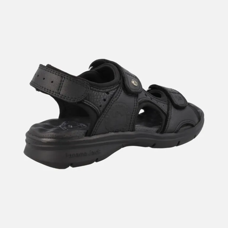 Sandalias de piel Salton con forro de lycra y cierre de velcro