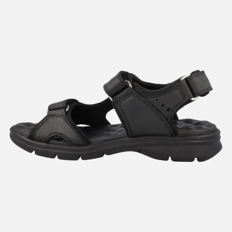 Sandalias de piel Salton con forro de lycra y cierre de velcro
