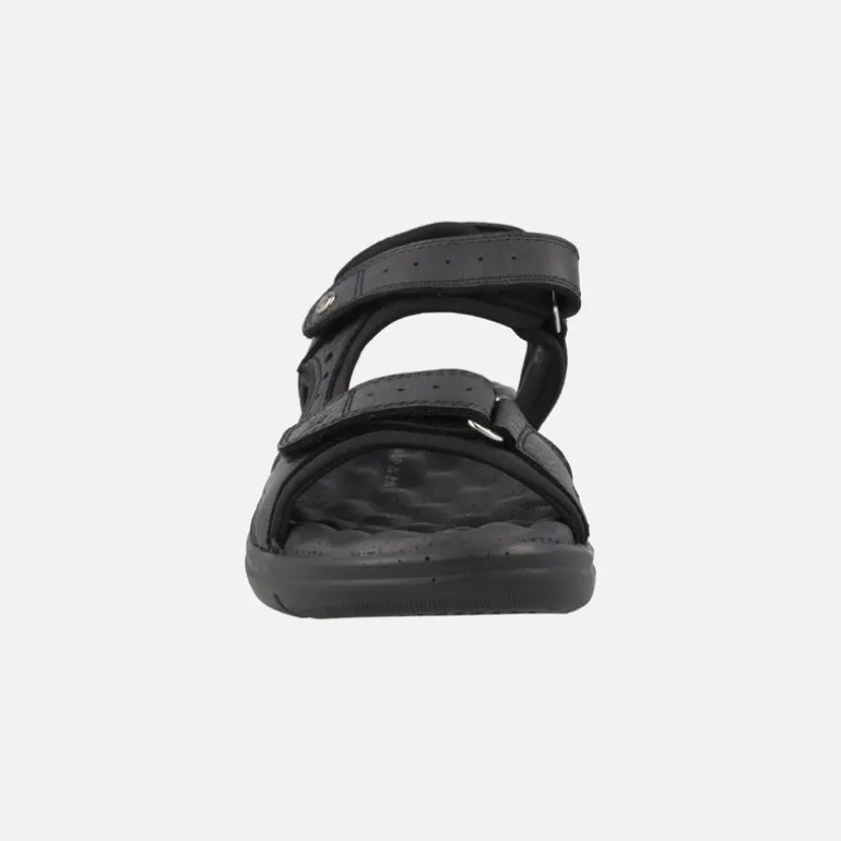 Sandalias de piel Salton con forro de lycra y cierre de velcro