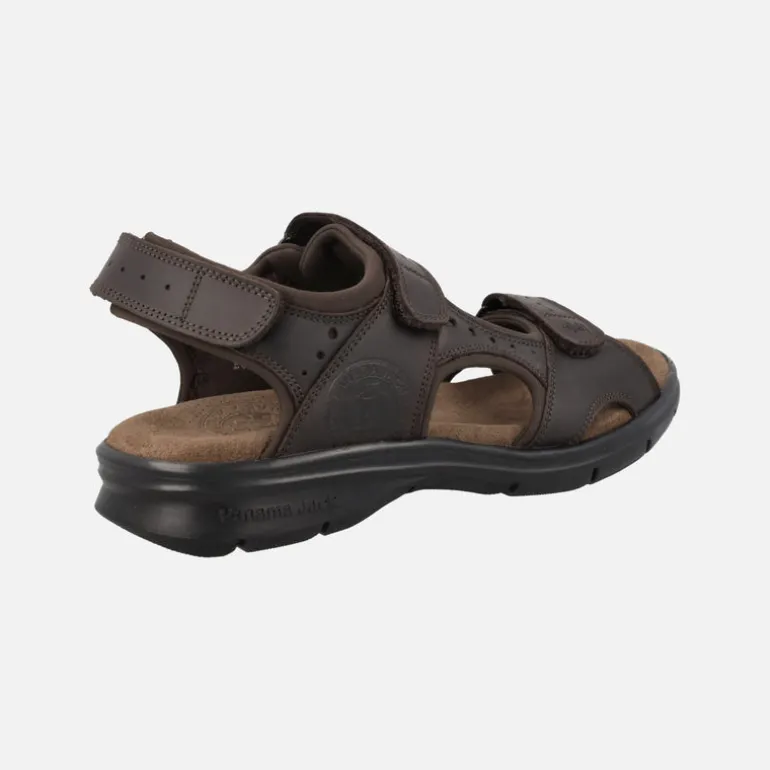 Sandalias de piel Salton con forro de lycra y cierre de velcro