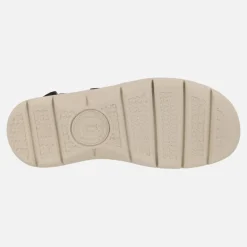 Sandalias de piel Salton con forro de lycra y cierre de velcro