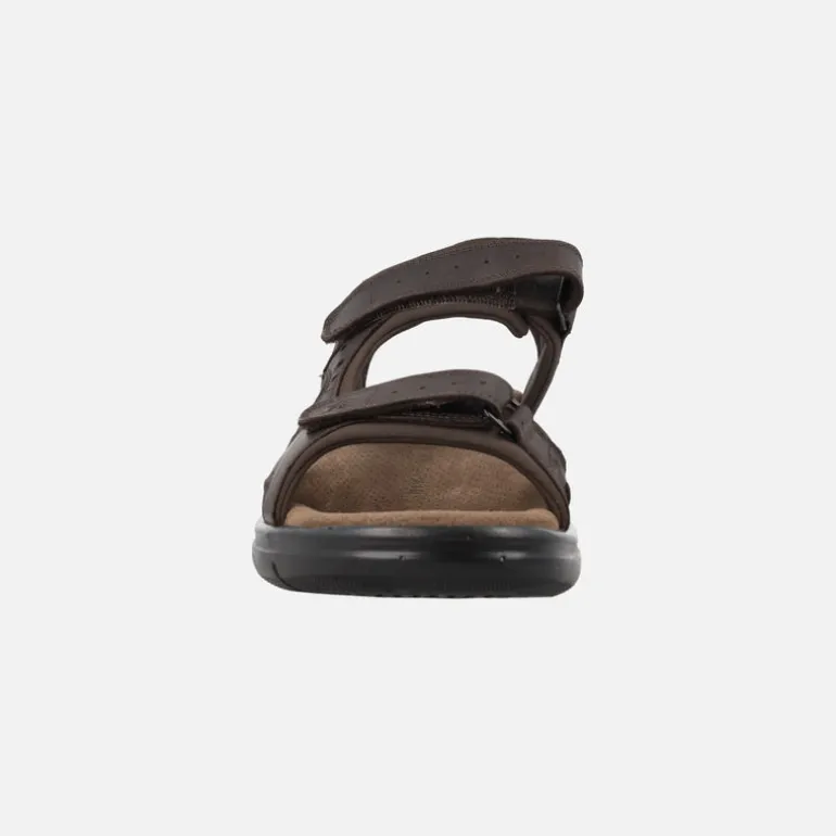 Sandalias de piel Salton con forro de lycra y cierre de velcro