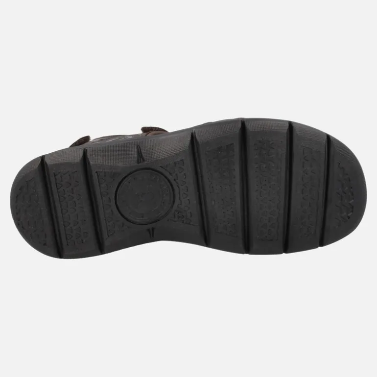 Sandalias de piel Salton con forro de lycra y cierre de velcro