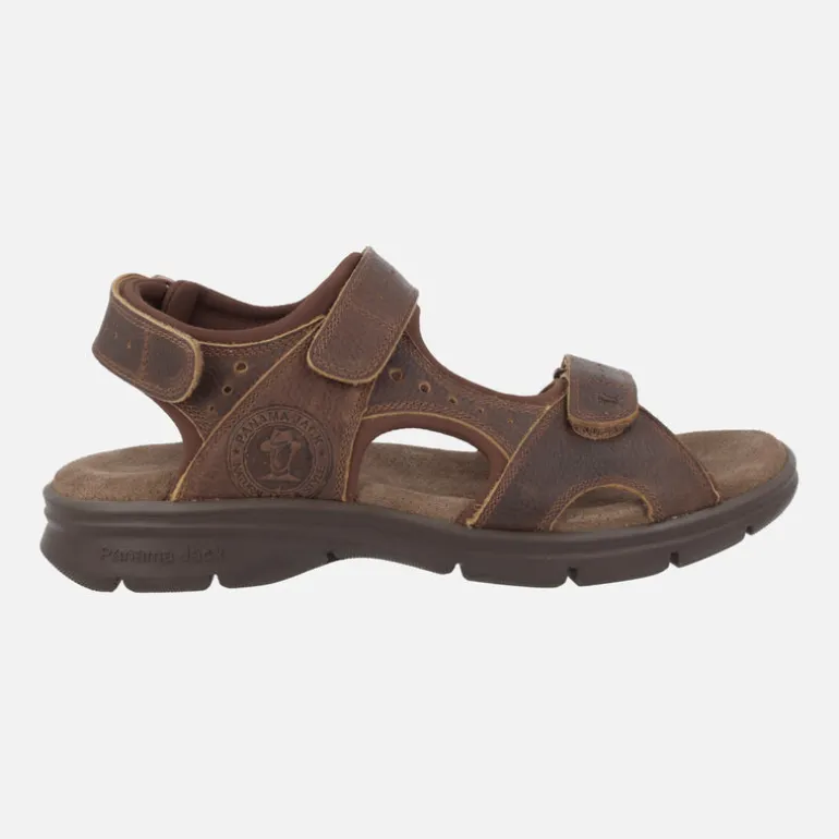 Sandalias de piel Salton con forro de lycra y cierre de velcro