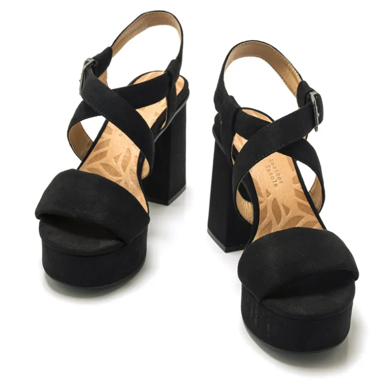 Sandalias de plataforma y tacón alto para mujer SINDY
