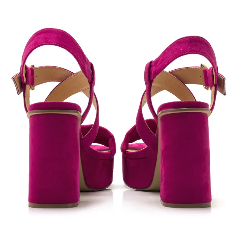 Sandalias de plataforma y tacón alto para mujer SINDY