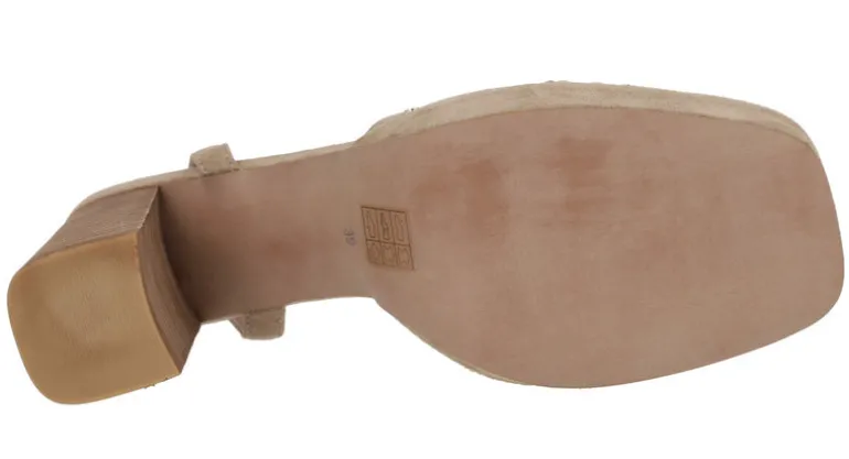 Sandalias de tacón alto con pulsera al tobillo Fabia