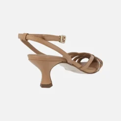 SANDALIAS DE TACÓN FINO CON PULSERA ESTILO CANGREJERAS JASPER