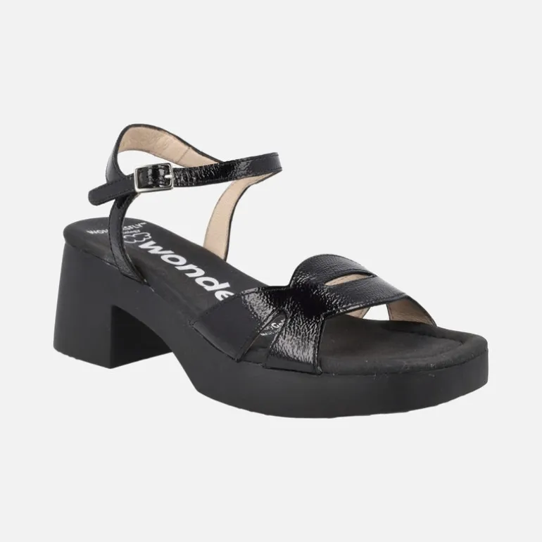 Sandalias de tacón Hura en piel acharolada