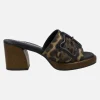 Sandalias de tacón Lil Haley en animal print leopardo