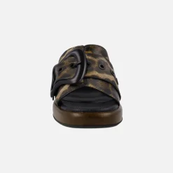 Sandalias de tacón Lil Haley en animal print leopardo