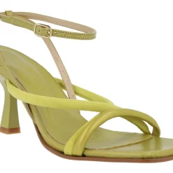 Sandalias de tiras Coko con tacón alto y pulsera al tobillo