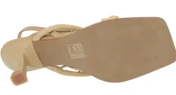 Sandalias de tiras Coko con tacón alto y pulsera al tobillo