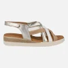 Sandalias de tiras combinadas con cierre de velcro al talón