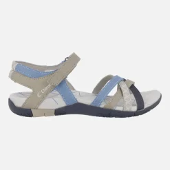 Sandalias de tiras combinadas con cierre de velcro Malibu 04