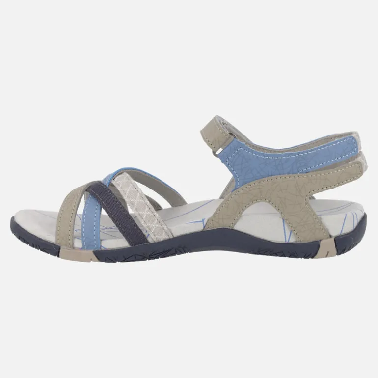 Sandalias de tiras combinadas con cierre de velcro Malibu 04