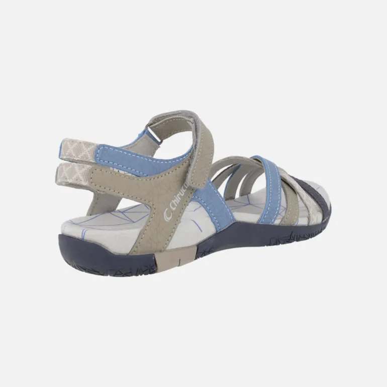 Sandalias de tiras combinadas con cierre de velcro Malibu 04
