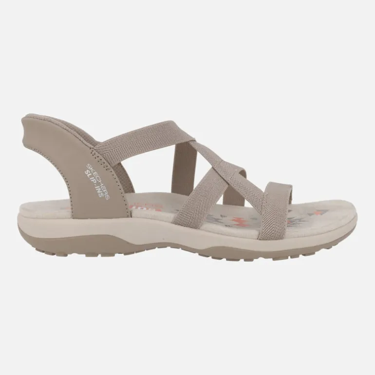 Sandalias de tiras elásticas Skechers Slip Ins Reggae Slim-Stretch Flex