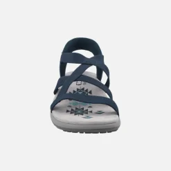 Sandalias de tiras elásticas Skechers Slip Ins Reggae Slim-Stretch Flex