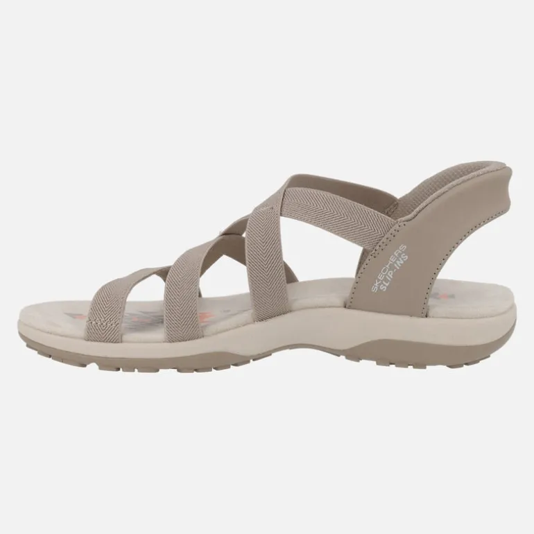 Sandalias de tiras elásticas Skechers Slip Ins Reggae Slim-Stretch Flex