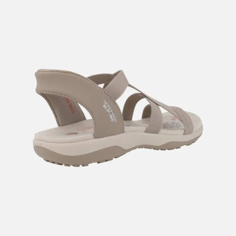 Sandalias de tiras elásticas Skechers Slip Ins Reggae Slim-Stretch Flex