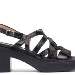 Sandalias de tiras Loreto en piel charol
