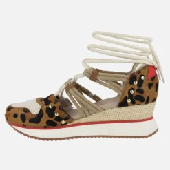 Sandalias deportivas en animal print leopardo Kewaskum