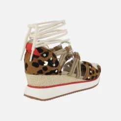 Sandalias deportivas en animal print leopardo Kewaskum