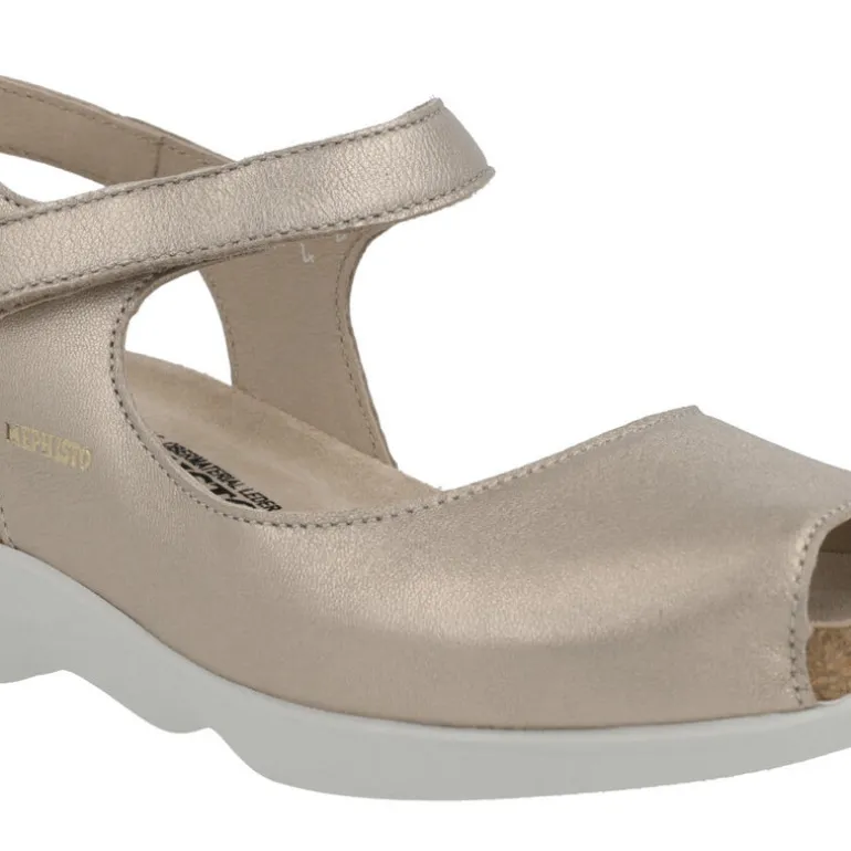 Sandalias deportivas metalizadas Orphea Platinum